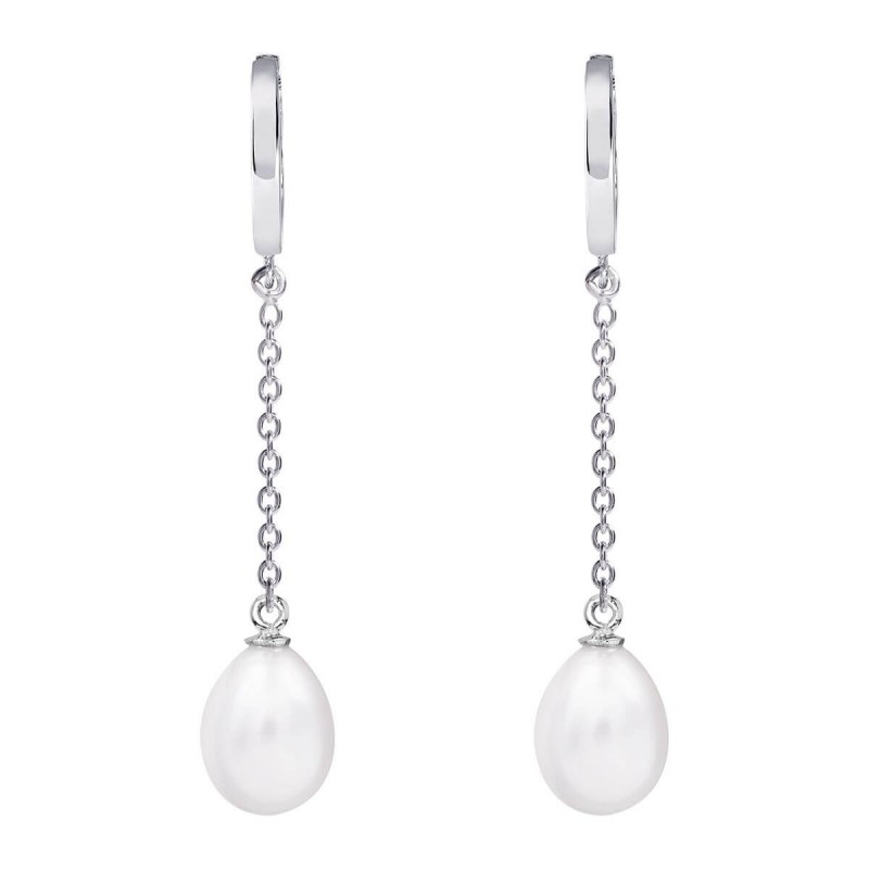 Pendientes de perlas de en plata 79B0307NE1|ARGYOR