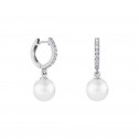 Pendientes para novia en plata y perlas (79B0400TD1) 2