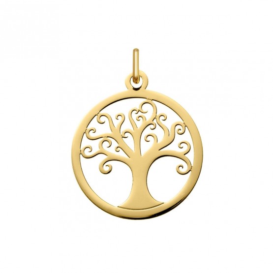Colgante de oro Tree of Life o Árbol de la Vida, modelo 248400097 de ARGYOR. Diseño calado.
