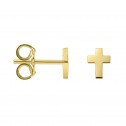 Pendientes de oro con forma de cruz (6A8307304)