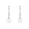 Pendientes para novia en plata y perlas (79B0301TD1) 1