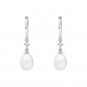 Pendientes para novia en plata y perlas (79B0301TE1) 1