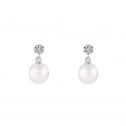 Pendientes para novia en plata y perlas (79B0600TD1) 1