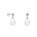 Pendientes para novia en plata y perlas (79B0600TE1) 2